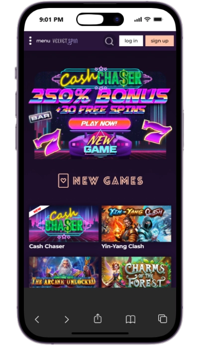 Velvet Spins Mobile